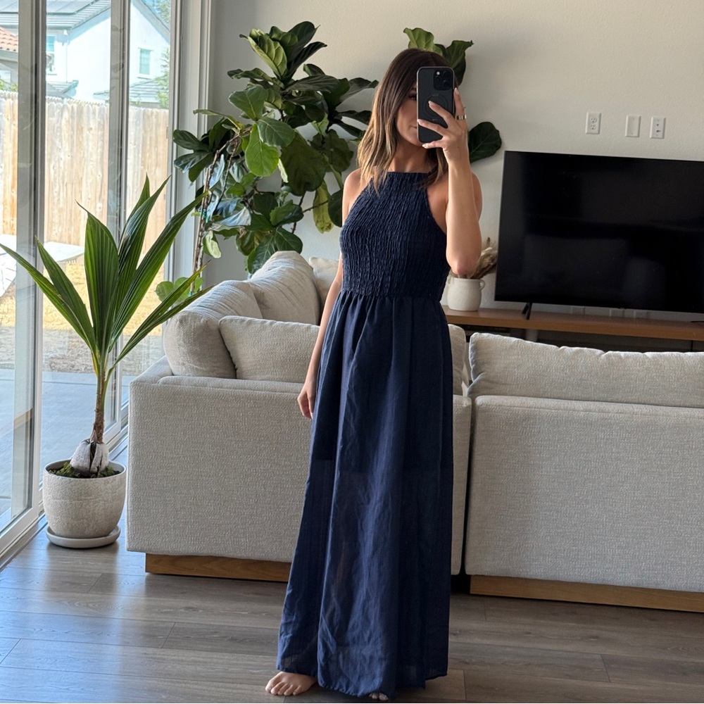 NWT Universal Thread Navy Maxi Dress